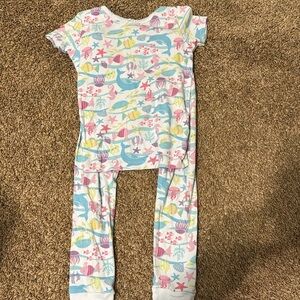 Girls short sleeve pajamas
